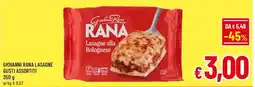 Famila Market Giovanni Rana Lasagne offerta