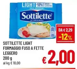 Famila Market Sottilette Light Formaggio Fuso offerta