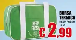 Casalandia Borsa Termica Keep Fresh offerta