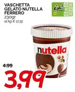 Hardis Vaschetta Gelato Nutella Ferrero offerta