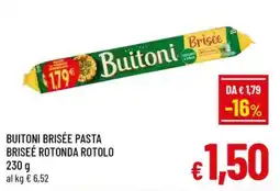 Famila Market Buitoni Brisée Pasta offerta