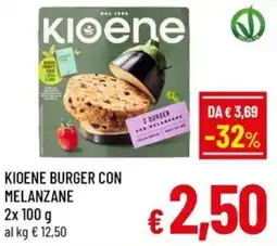 Famila Market KIOENE BURGER CON MELANZANE offerta