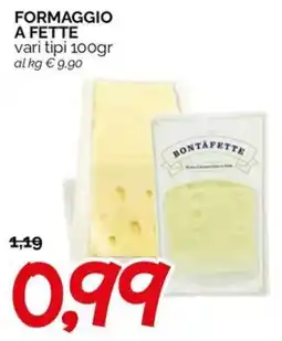 Hardis FORMAGGIO A FETTE BONTAFETTE offerta
