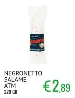 Sugros NEGRONETTO SALAME ATM offerta