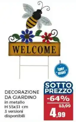 Happy Casa Decorazione da giardino offerta