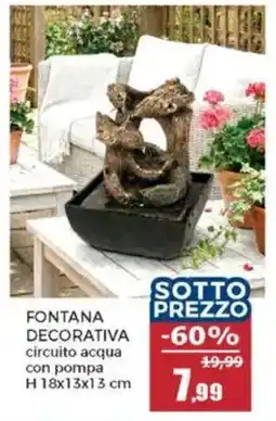 Happy Casa FONTANA DECORATIVA offerta