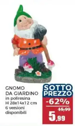 Happy Casa Gnomo da giardino offerta