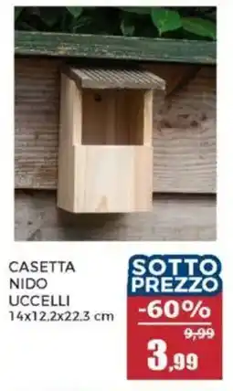 Happy Casa Casetta Nido Uccelli offerta