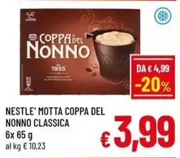 Famila Market NESTLE' MOTTA COPPA DEL NONNO CLASSICA offerta
