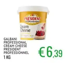 Sugros GALBANI PROFESSIONAL CREAM CHEESE PRESIDENT PROFESSIONNEL offerta
