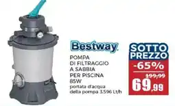 Happy Casa Bestway pompa di filtraggio a sabbia per piscina offerta