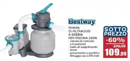 Happy Casa Bestway POMPA DI FILTRAGGIO A SABBIA PER PISCINA offerta