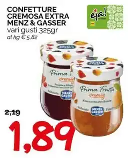 Hardis Confettura cremosa extra Menz & Gasser offerta