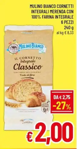 Famila Market Mulino Bianco Cornetti Integrali Merenda offerta