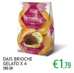 Sugros DAIS BRIOCHE GELATO offerta