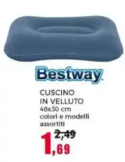 Happy Casa Bestway Cuscino in velluto offerta