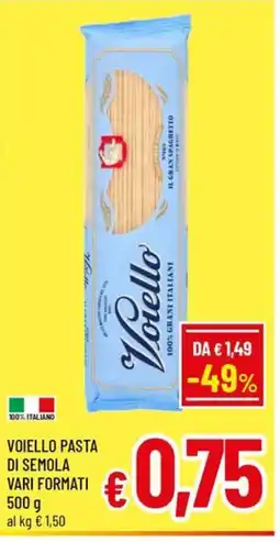 Famila Market Voiello pasta di semola offerta