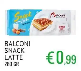 Sugros Balconi Snack Latte offerta