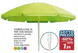 Happy Casa OMBRELLONE IN TNT CON SNODO offerta