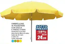 Happy Casa OMBRELLONE IN POLIESTERE offerta