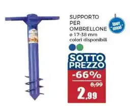 Happy Casa Supporto per ombrellone offerta