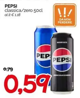 PEPSI classica/zero