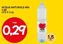 Hardis Acqua Naturale Mia offerta