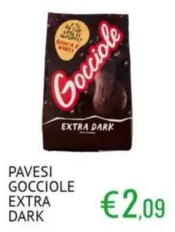Sugros Pavesi Gocciole Extra Dark offerta
