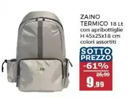 Happy Casa Zaino termico offerta
