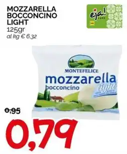 Hardis Montefelice mozzarella bocconcino light offerta