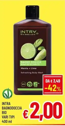 Famila Market INTRA BAGNODOCCIA BIO offerta