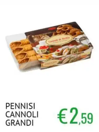 Sugros Pennisi Cannoli Grandi offerta