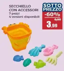 Happy Casa SECCHIELLO CON ACCESSORI offerta