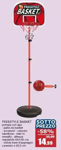Happy Casa Freestyle Basket offerta
