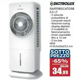 Happy Casa Dictrolux raffrescatore offerta