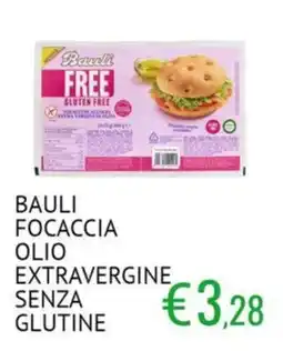 Sugros BAULI FOCACCIA OLIO EXTRAVERGINE SENZA GLUTINE offerta