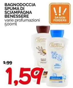 Hardis Bagnodoccia spuma di sciampagna benessere offerta