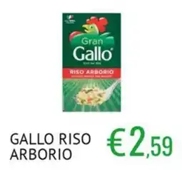 Sugros Gallo Riso Arborio offerta