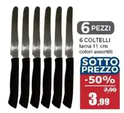 Happy Casa 6 coltelli offerta