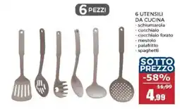 Happy Casa 6 UTENSILI DA CUCINA offerta