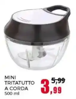 Happy Casa MINI TRITATUTTO A CORDA offerta