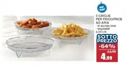 Happy Casa 3 griglie per friggitrice ad aria offerta