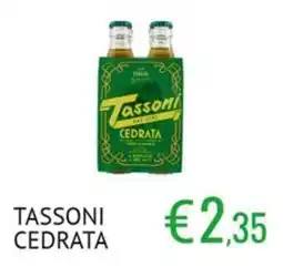 Sugros Tassoni Cedrata offerta