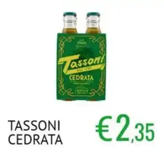 Sugros Tassoni Cedrata offerta