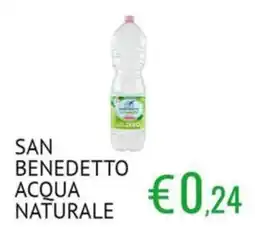 Sugros SAN BENEDETTO ACQUA NATURALE offerta