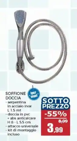 Happy Casa Soffione doccia offerta