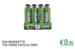 Sugros SAN BENEDETTO THE'VERDE MATCHA ZERO offerta