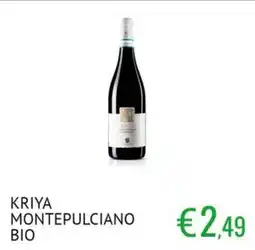 Sugros KRIYA MONTEPULCIANO BIO offerta