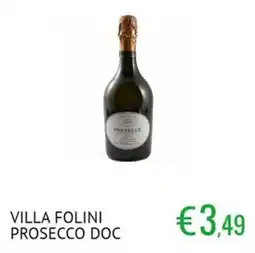 Sugros Villa Folini Prosecco DOC offerta