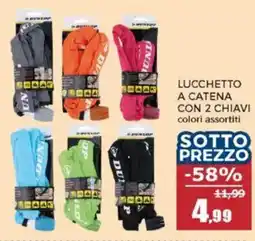 Happy Casa Lucchetto a catena Dunlop offerta